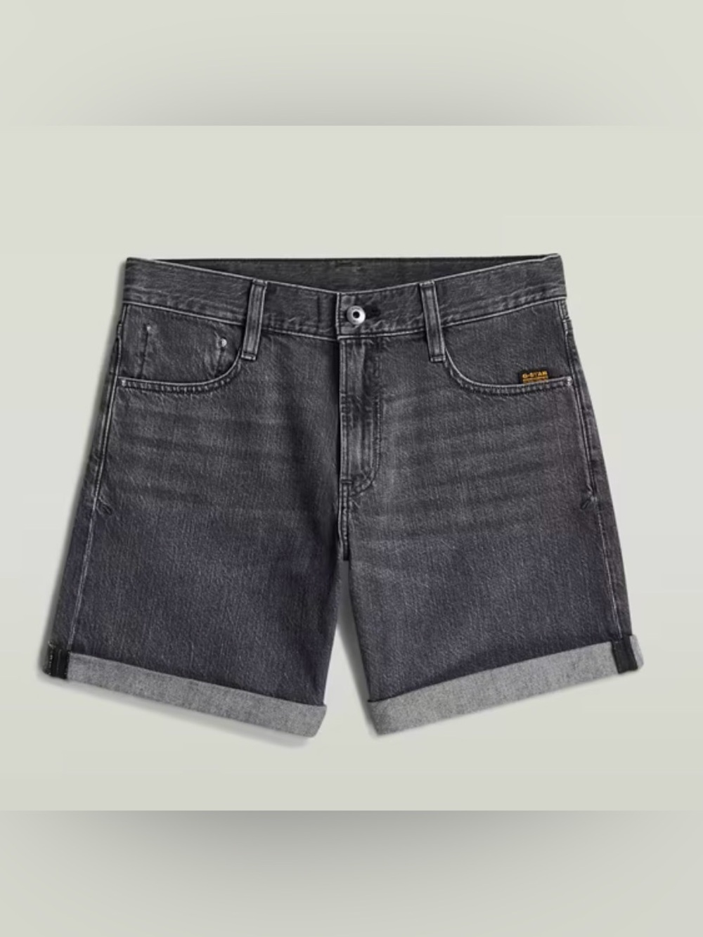 G-Star Judee Shorts Worn In Diorite Grey 28